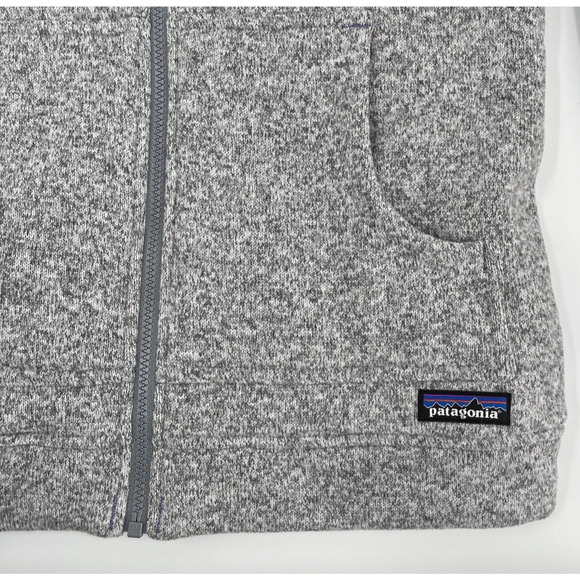 Patagonia Better Sweater Insulated Hoody Womens Medium Gray Style 25870 Slim Fit - Picture 9 of 9